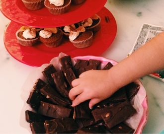 Barnfavoriten: Chokladfudge med jordnötter