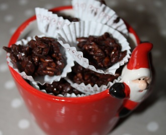 Chokladdragerade julnötter