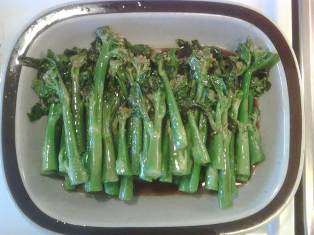 Kinesisk Broccoli i ostronsås