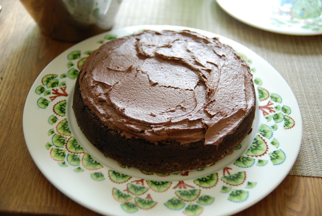 Glutenfri och mjölkfri lyxig chokladtårta