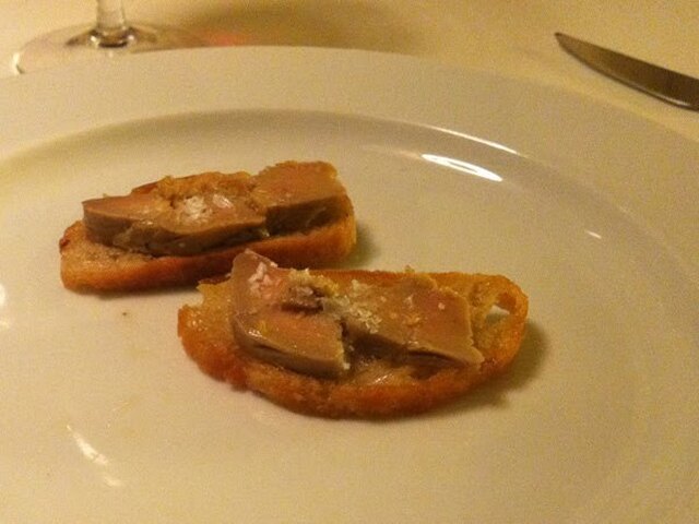 Foie gras och entrecote