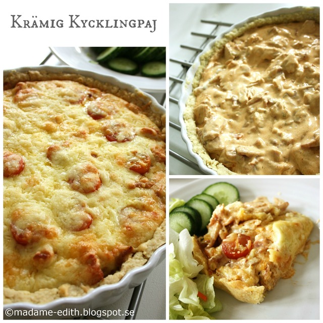 Recept - Krämig kycklingpaj