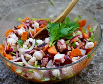 Insalata di polpo – bläckfisksallad