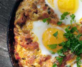 Shakshuka, Mandelmanns recept