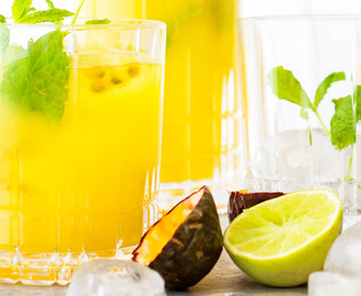 Mango-passion mojito