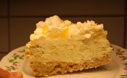 Tårta med lemoncurd o vit choklae