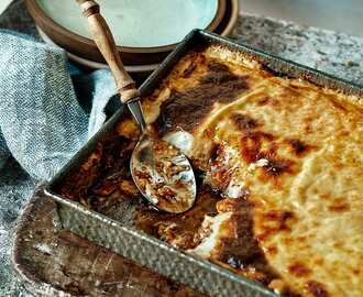 Moussaka med potatis