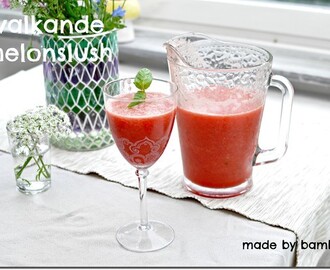 Svalkande melonslush