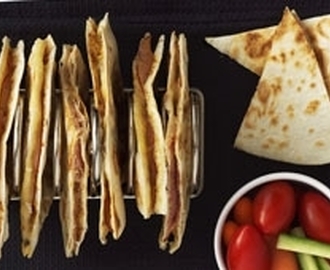 Quesadillas med skinka