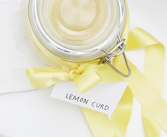 Lemon curd, eller del ett av kommande favoritdessertrecept