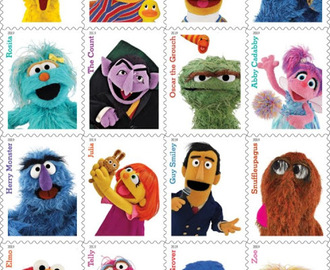 Sesame Street Stamps