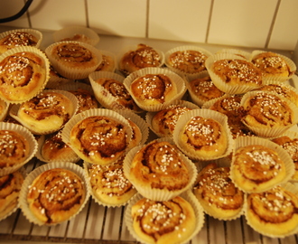 Kanelbullar utan gluten, vete och mjölk