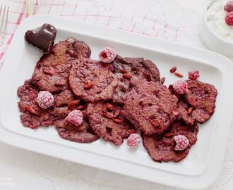 Valentine's day // Gluten Free Red Velvet Pancakes