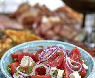 Tomatsallad med fetaost