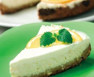 Apelsincheesecake