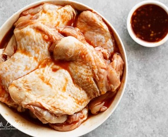 Honey Garlic Sriracha Chicken