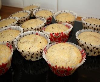 Kokosmuffins med mörk choklad, enkelt att göra och så gott!