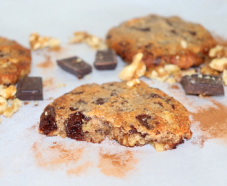 LCHF chocolate walnuts cookies