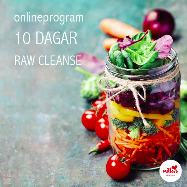 Onlineprogram 10 dagar raw cleanse – Start 22 sept!