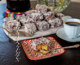 Cupavci- Sockerkaksbitar med chokladglasyr och kokos