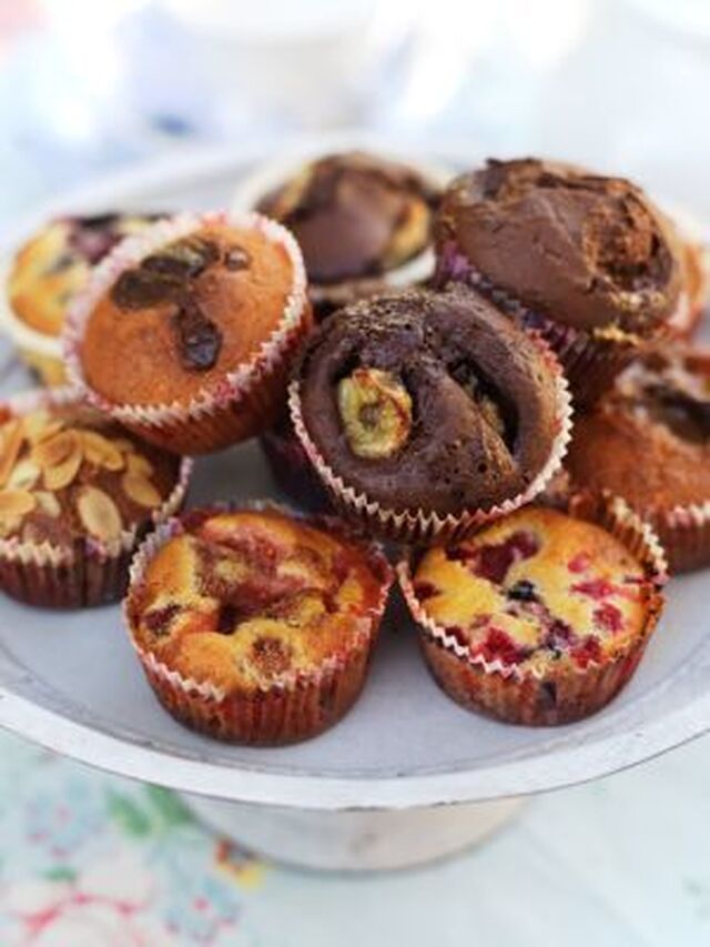 Leilas muffins, grundrecept