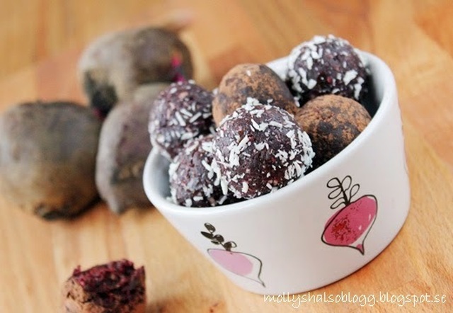 Chocolate and Beetroot Balls