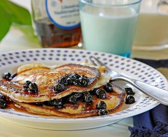 Recept                                       Amerikanska pannkakor