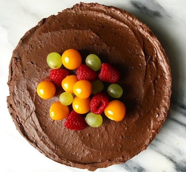 Vegan Choklad Cheesecake