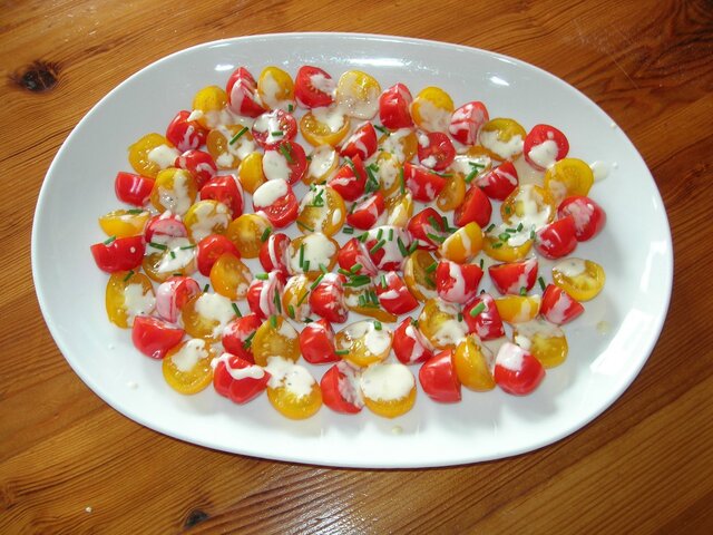 Gammaldags tomatsallad