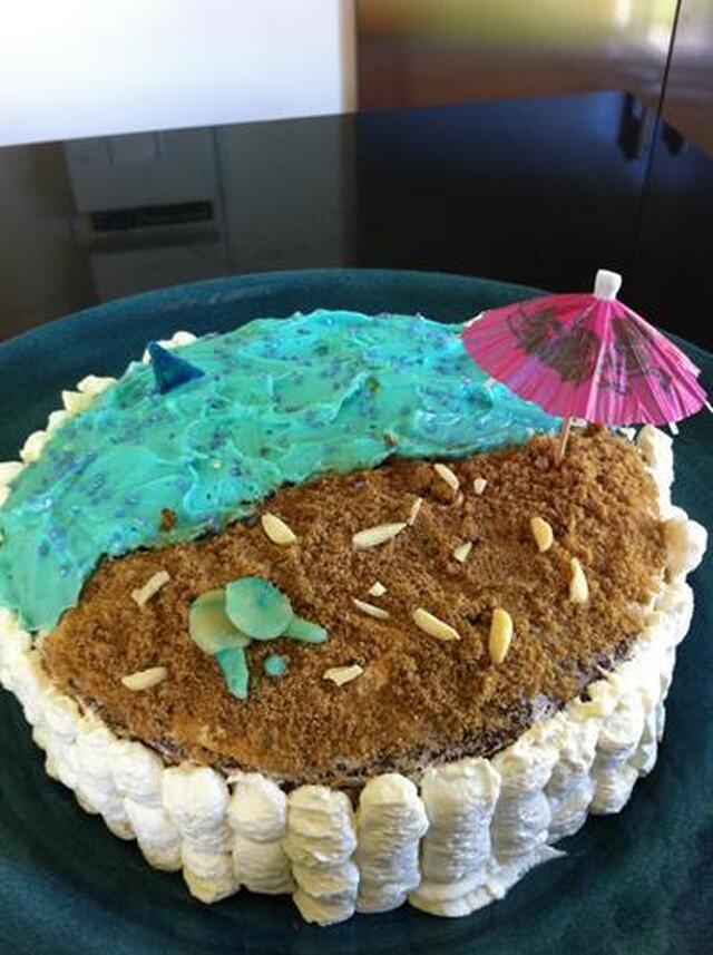 Strand tårta