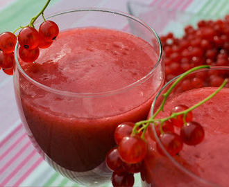 Röda Vinbärs Smoothie