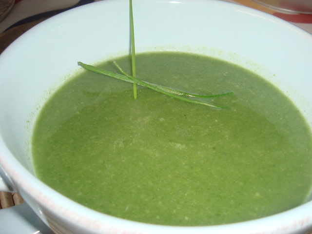 Nyttig grön soppa