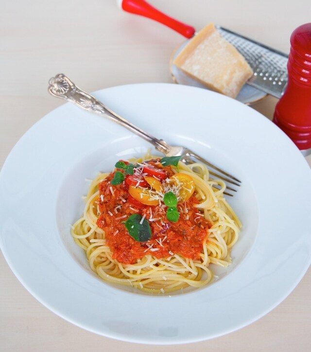 Mustig tomatsås- klart på 15 min