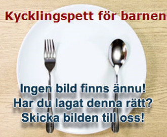 Kycklingspett för barnen