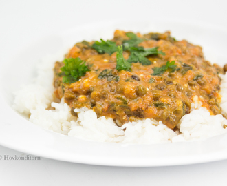 Vegan Lentil Spinach Curry