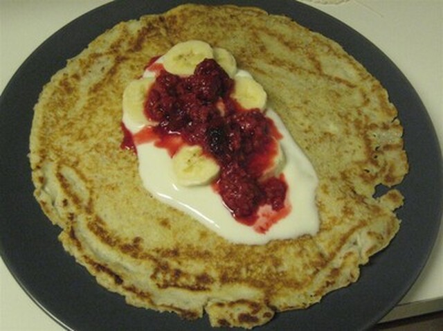 Pannkakor med grahamsmjöl