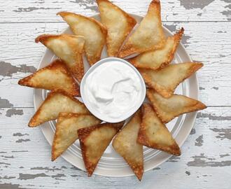 Mashed Potato Wontons