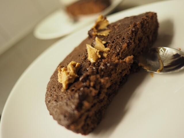 Chocolate protein muffin