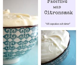 Frosting med citronsmak