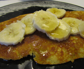 Amerikanska pannkakor utan ägg, vete och mjölk