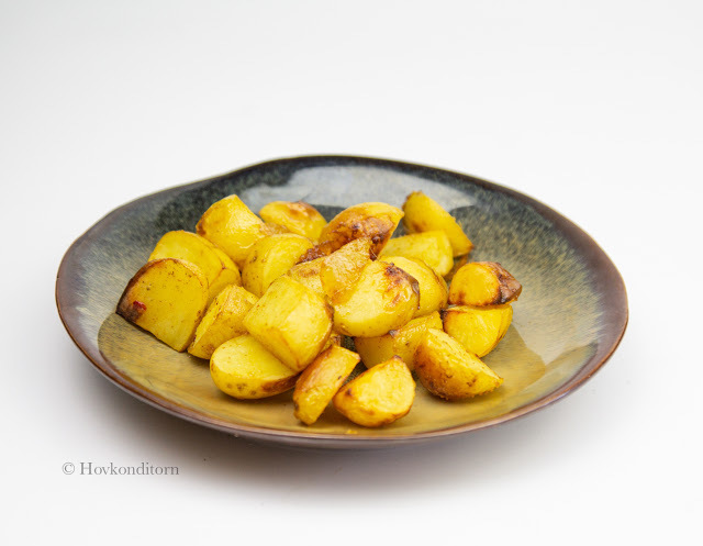 Mango Chutney Roasted Potatoes
