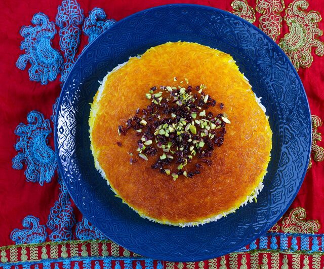 Persiskt ris med tadig
