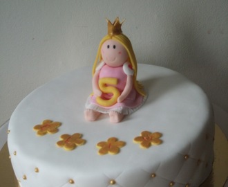 Tårta med prinsessa