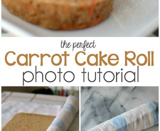 Carrot Cake Roll