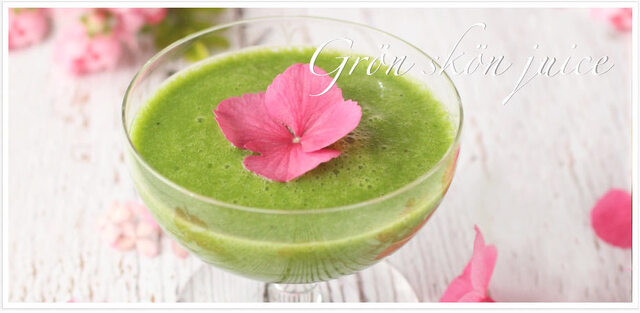 Grön skön juice