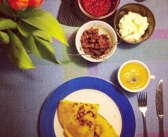 Amerikanska pannkakor på Nutellas dag!