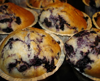 Blueberry muffins