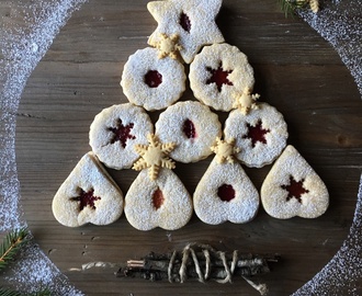 Linzer cookies  . . .  min barndoms bästa kakorna