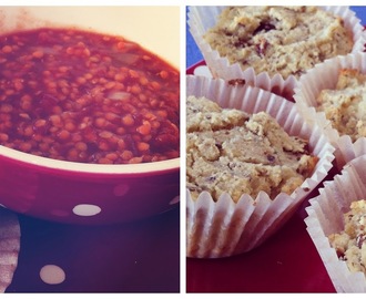 Het tomatsoppa och matiga västerbottenmuffins