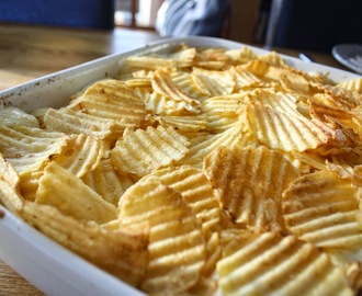 GÅRDAGENS MIDDAG VAR TOPPAD MED GRILLCHIPS